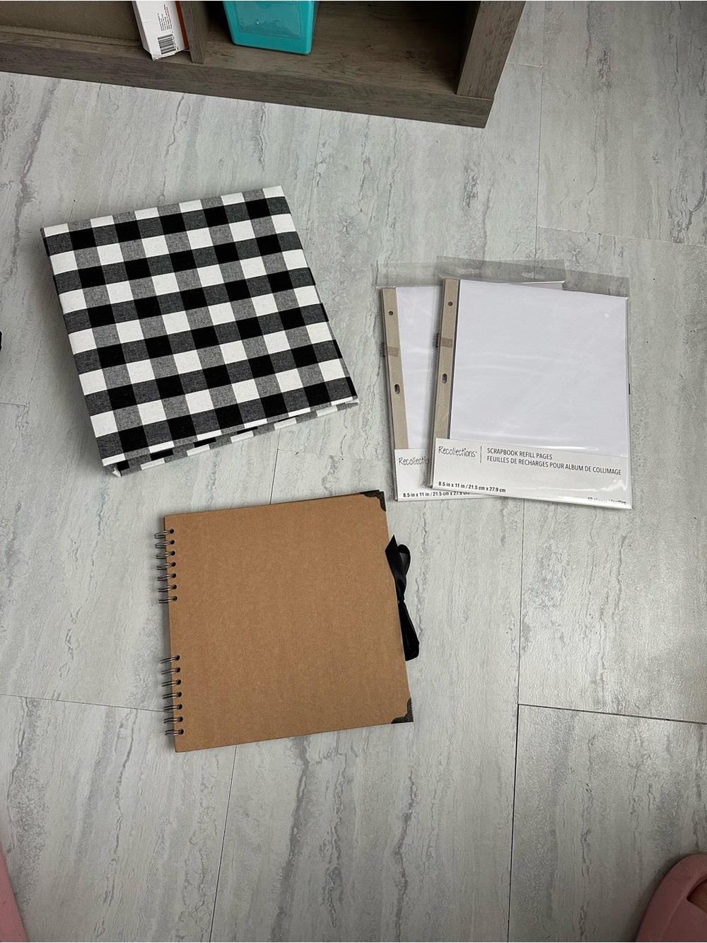 New Scrapbook Album Bundle + Extra Refill Pages